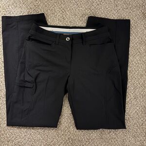 Exofficio black athletic pants women’s 6